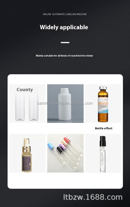 Profesjonalny Producent Automatyczna Maszyna do Etykietowania Butelki, Wysokiej Dokładności Samolepiająca się Etykieta Stołowa dla Butelki Okrągłej