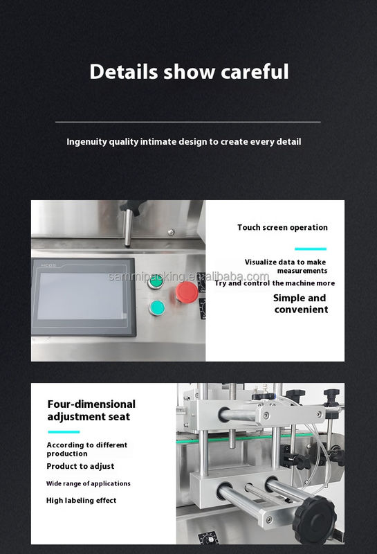 Wysokiej Precyzji Automatyczna Maszyna do Etykietowania Kosmetyków, Napojów, Wina, Konserw, Cena Fabryczna