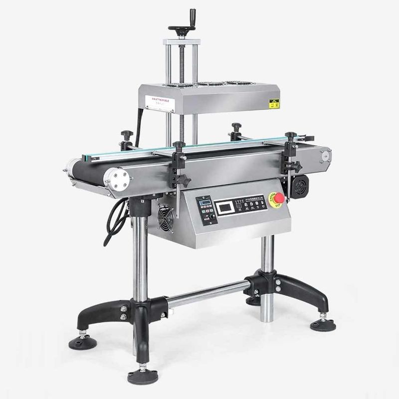 Maszyna do uszczelniania cieplnego z indukcją elektromagnetyczną butelki z folii aluminiowej Maszyna do uszczelniania cieplnego z indukcji elektrycznej butelki na napoje Beadles Beadles Beadles Paper Glass Packaging Gear