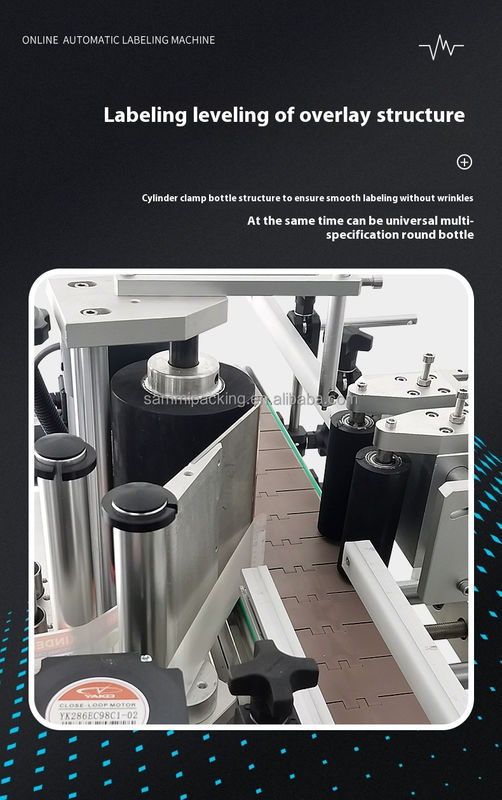 Wysokiej prędkości fiolka naklejka do etykiet aplikacyjna ampułka wody fiolka automatyczna okrągła maszyna do etykietowania szklanych butelek