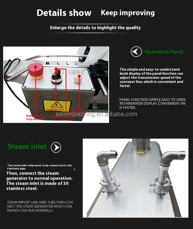 Tanie gorące tunele do kurczenia pary,PVC Label Tunnel do kurczenia ciepła,Maszyna do kurczenia pary