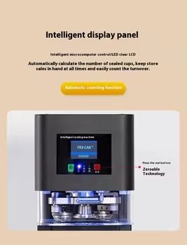 2025 Najlepiej sprzedawana szybka maszyna do uszczelniania puszek 3S, inteligentny uszczelniacz puszek do puszek na wodę gazowaną / sok / kawę / tuńczyk, cena hurtowa