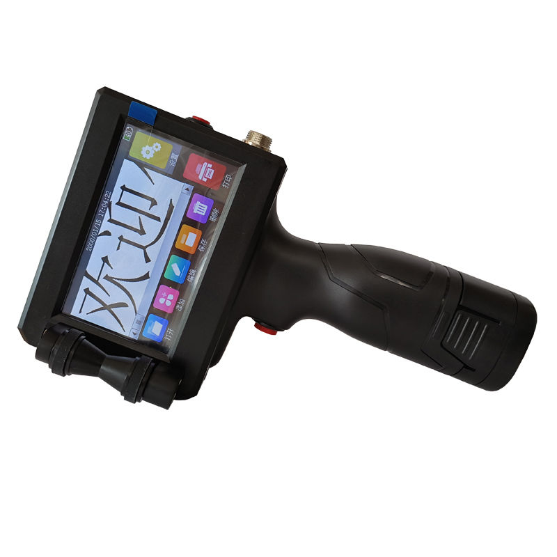 Jeden cali 25,4 mm ręczna drukarka atramentowa kodujące maszyny do daty partii karton drewna Woven Bag Inkjet