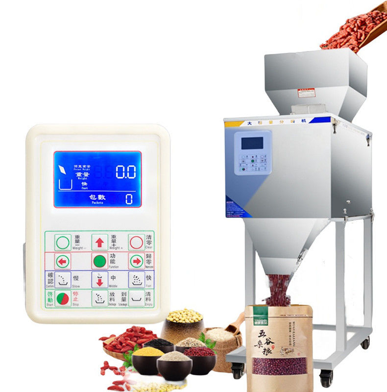 Najnowsza maszyna do dozowania herbaty o dużej pojemności 100-2500g, napełniarka do proszku, półautomatyczna maszyna wagowa