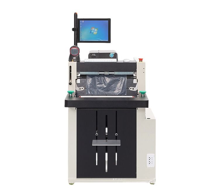 Automatyczna zgrzewarka do pakowania na blacie do e-commerce, automatyczna maszyna do pakowania w worki, maszyna do pakowania odzieży w worki, maszyna do pakowania i zgrzewania worków kurierskich