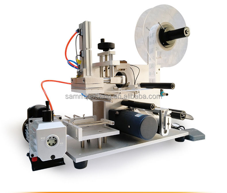Nowa konstrukcja półautomatyczna płaska samoprzylepna naklejka do owijania rogu