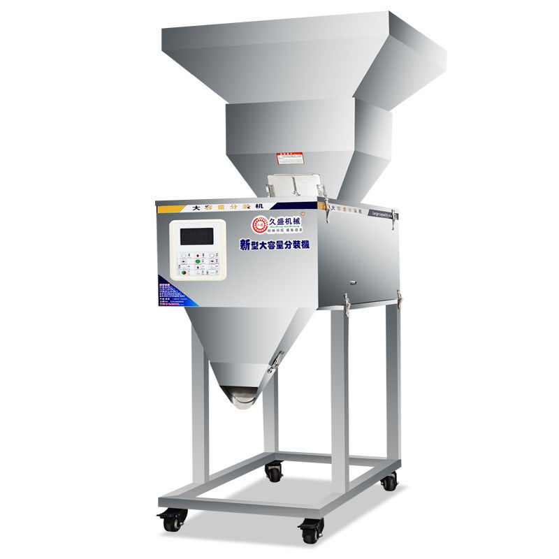 Najnowszy 100-2500g Duża pojemność Ziarna Przyprawy Orzechy Nasiona Żywność Maszyna do ważenia z dużą hopperem