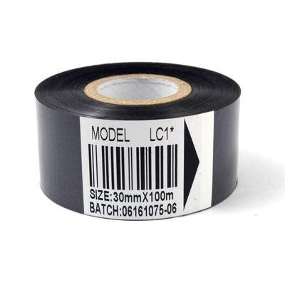 35mm 100m czarny opakowanie materiały zużywcze, taśma na gorąco do kodowania daty