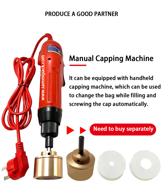 Przemysłowa półautomatyczna torba do napojów z miodem z kieszenią z kieszenią do napełniania sokiem do płynnej żywności 6