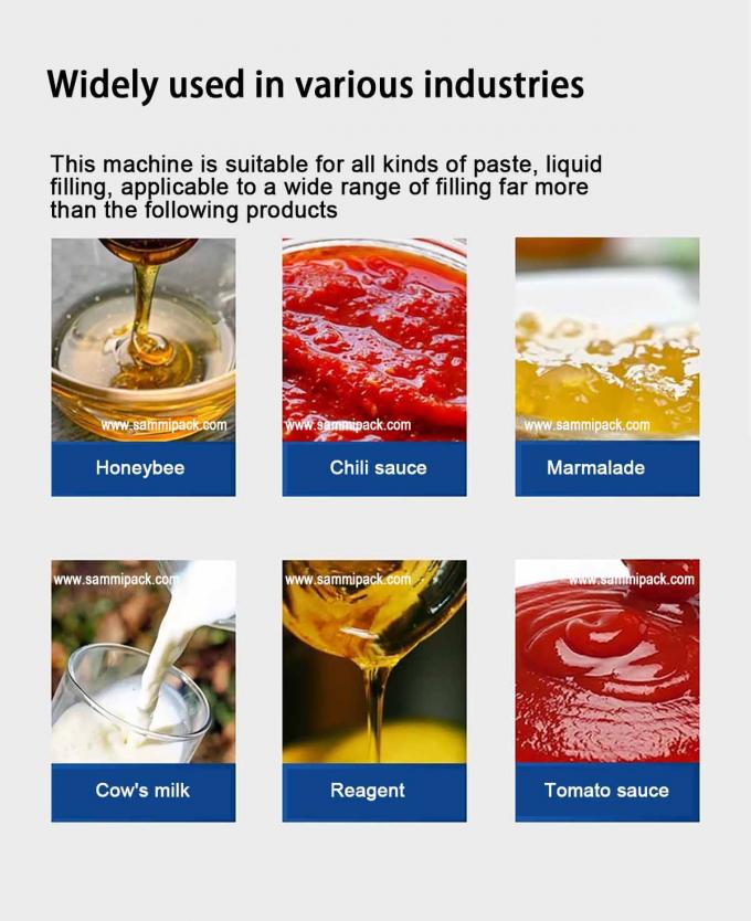 220V automatyczna serwo kremowa szampon kremowy kremowy płyn masło orzechowe masło do wypełniania maszyny dla wszystkich płynnych produktów 2