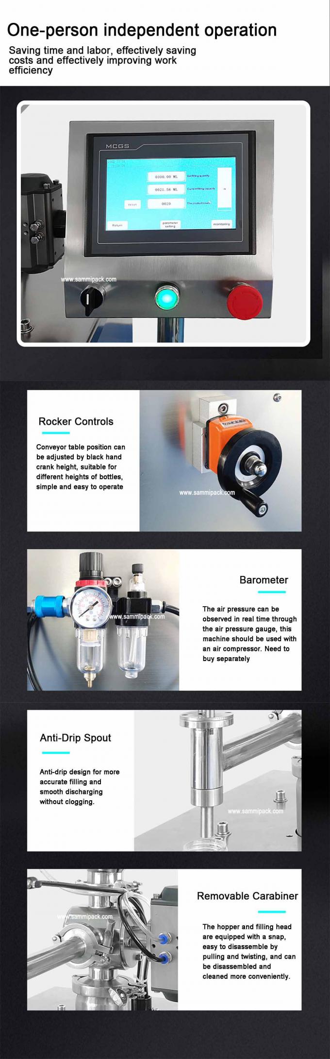 220V automatyczna serwo kremowa szampon kremowy kremowy płyn masło orzechowe masło do wypełniania maszyny dla wszystkich płynnych produktów 3