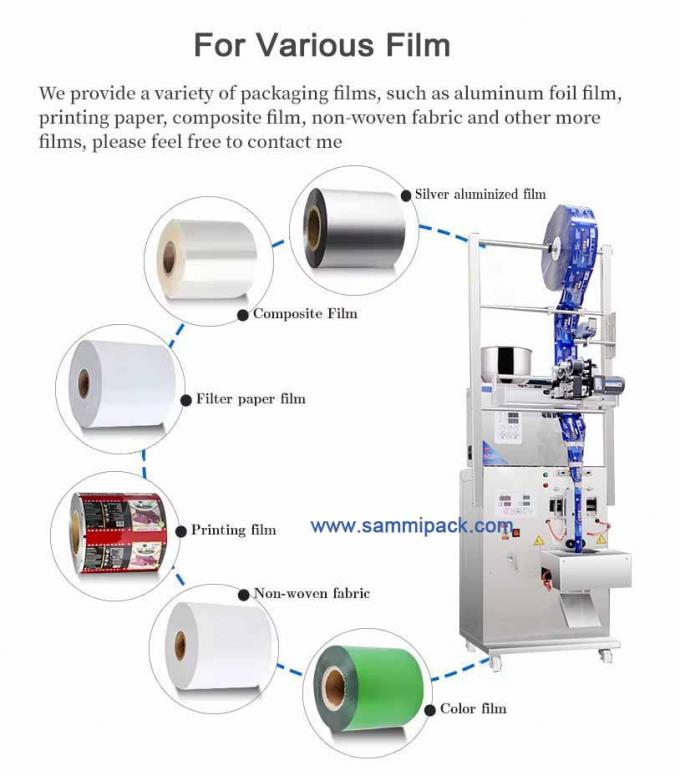 120.000 kg pojedyncza masę brutto Papier Materiał opakowaniowy Maszyna do pakowania proszku herbaty z kodem na gorąco 2
