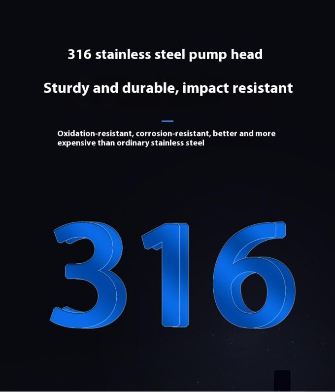 4-głowicowa, automatyczna, magnetyczna pompa do napełniania płynami na blat do soku, wody i oleju 6