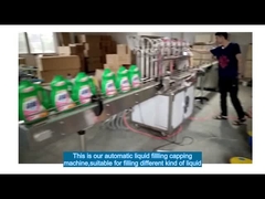 automatyczna linia maszyny do napełniania płynami