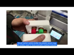 Maszyna do etykietowania butelki z płaską powierzchnią stołową Maszyna do automatycznych naklejek Maszyna do etykietowania torebki