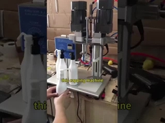 Półautomatyczna maszyna do zamykania butli do rozpylania plastikowej