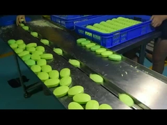 Automatyczna maszyna do pakowania poduszek z podwójnym częstotliwością do ciasteczek z ciasteczkami